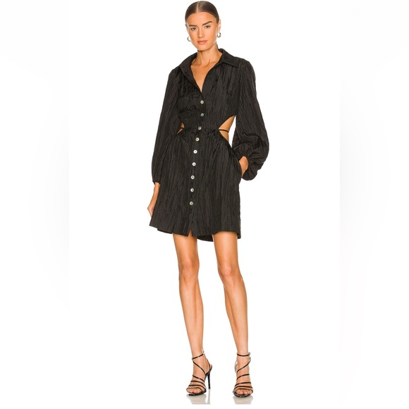 LPA Black Cutout Dress (Long Sleeved, Size XS) - Picture 1 of 3